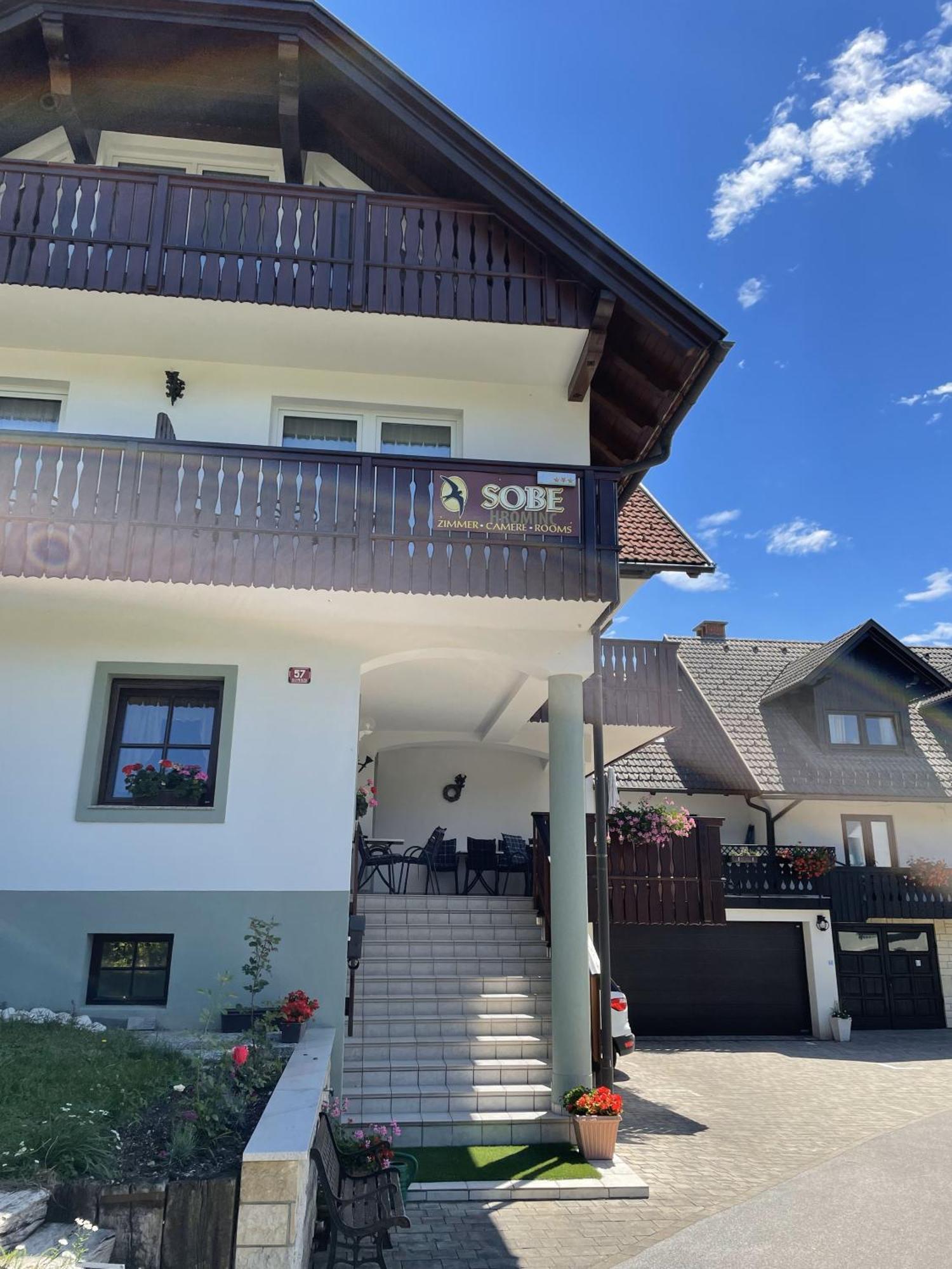 Rooms Hrominc Bled Bagian luar foto